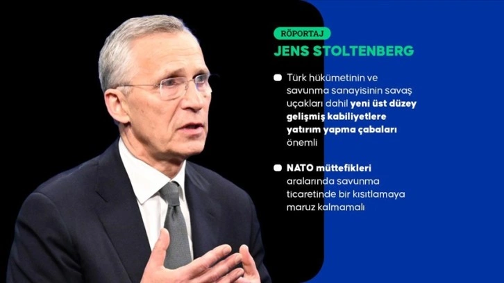 NATO Genel Sekreteri Stoltenberg, Türk savunma sanayisindeki atılımı değerlendirdi