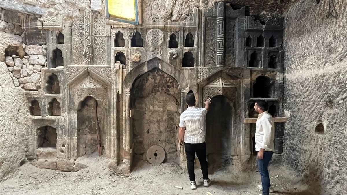 Nevşehir'de temizlenen odunluğun 6 asırlık ibadethane olduğu ortaya çıktı