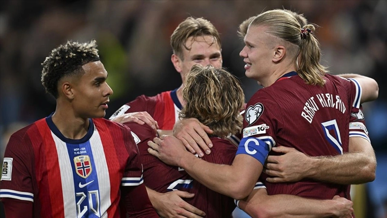 Norveç, İsrail'i 5-0 yenerek Dünya Kupası elemelerinde 6'da 6 yaptı