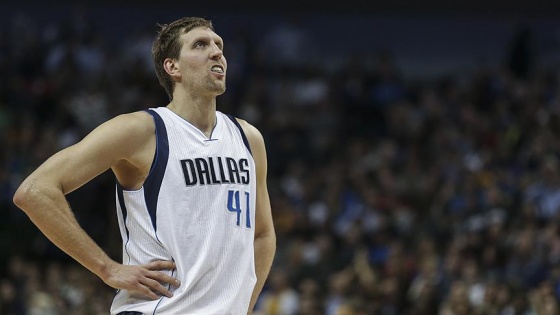 Nowitzki NBA tarihine geçti