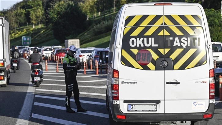 Ocak ayında 2 bin 247 okul servisine cezai işlem uygulandı