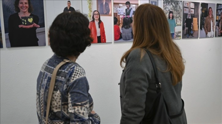 ODTÜ'de ‘Cumhuriyetin 101. yılında 101 kadın fotoğrafı’ temalı sergi açıldı