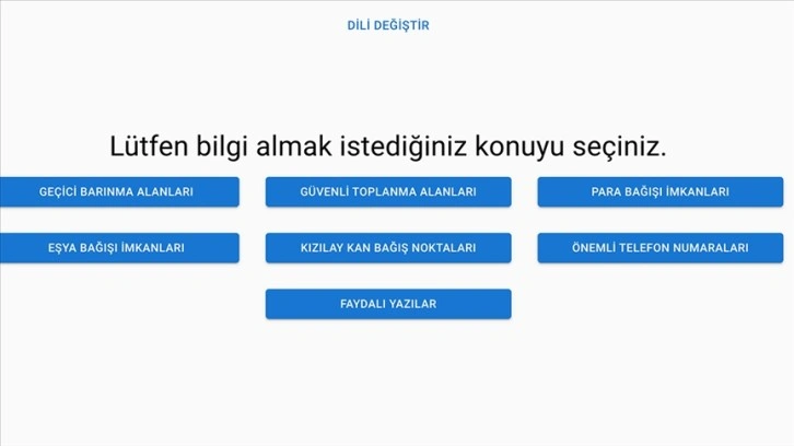 ODTÜ'lü öğrenciler, depremzedeler ve bağışçılar için arayüz geliştirdi