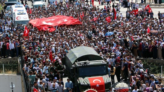 Ordu şehitleri son yolculuklarına uğurlanıyor