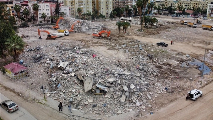 Osmaniye'de depremde 132 kişinin öldüğü sitenin betonu 
