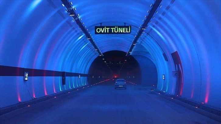 Ovit Tüneli ile yılda 15,5 milyon lira tasarruf sağlanıyor