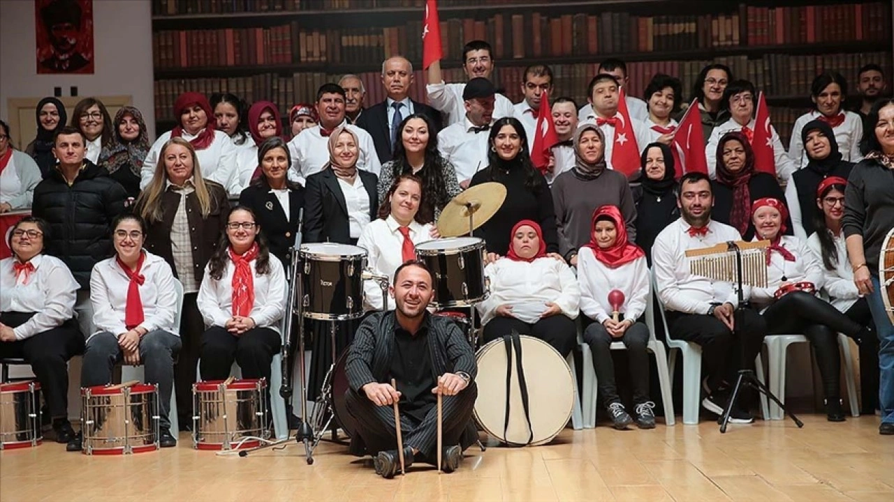 Özel bireyler hayatın ritmini tutuyor