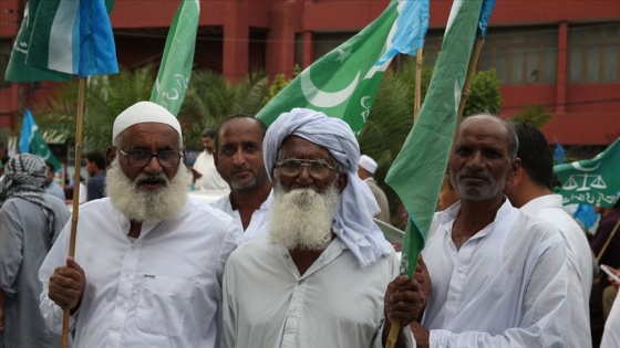 Pakistan'da zamlar ve IMF anlaşması protesto edildi