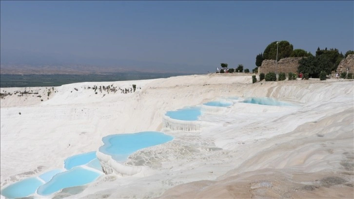 Pamukkale "traverten temalı jeopark" olma yolunda