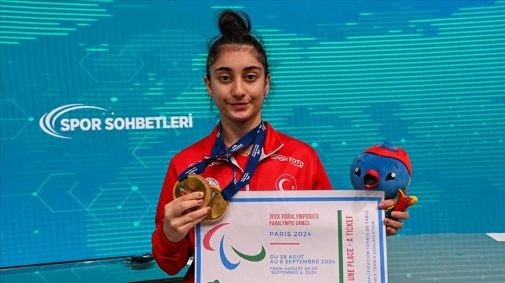 Para masa tenisinde ilk olimpiyat kotasını alan Acer, Cumhurbaşkanı'yla maç yapacak