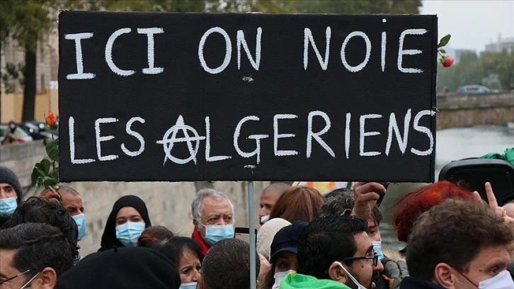 Paris'te 1961'deki Cezayirli katliamına 
