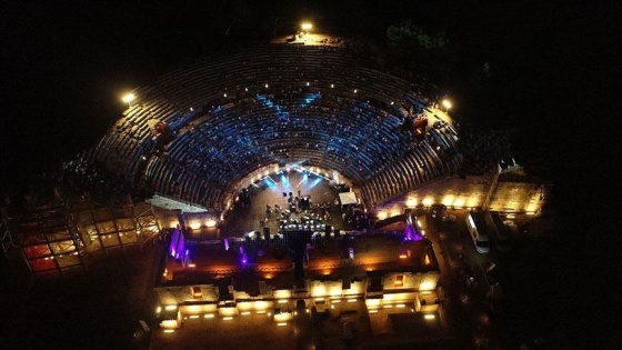 Patara Antik Kenti&#039;nde restorasyon sonrası ilk konser