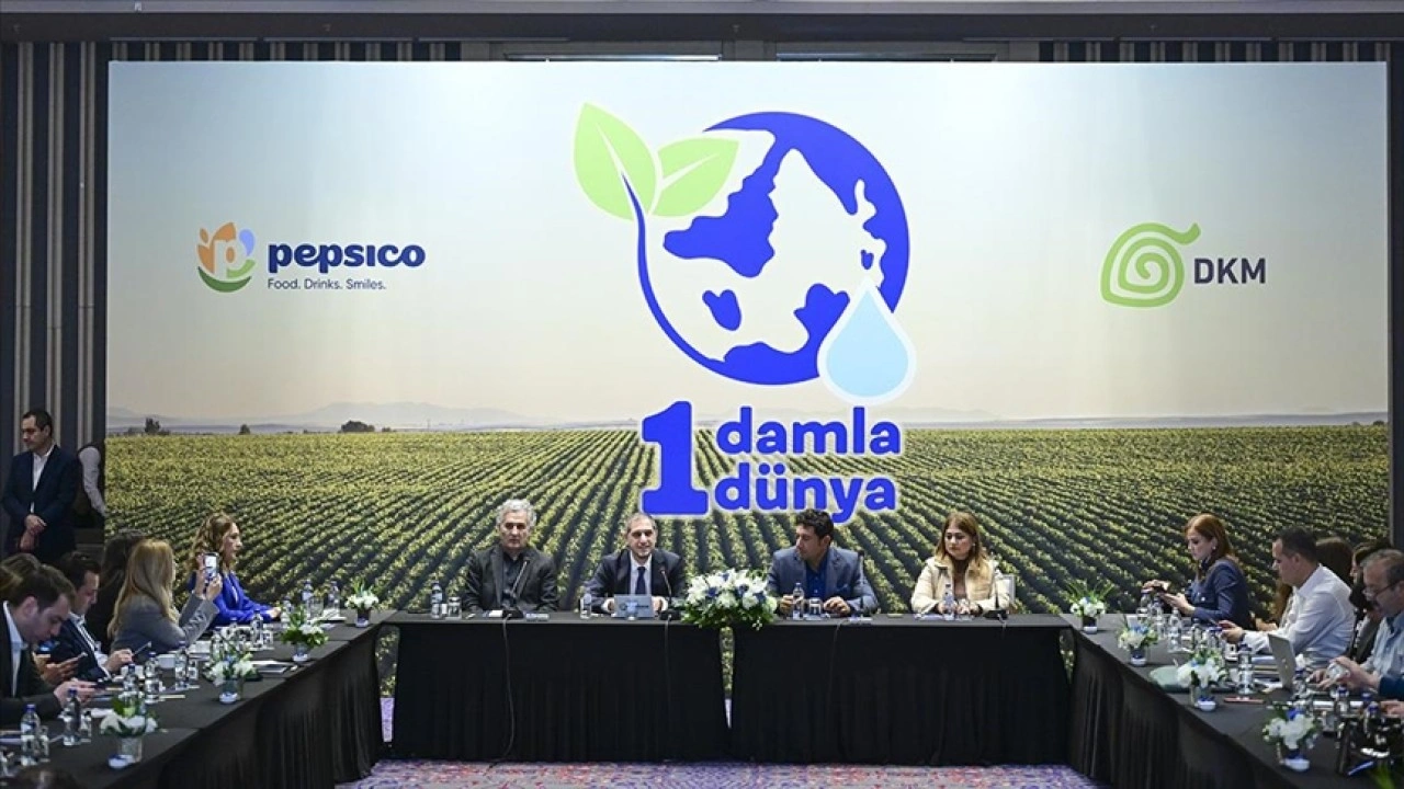 PepsiCo "Bir Damla Bir Dünya" projesi ile tarımda su verimliliğine odaklandı
