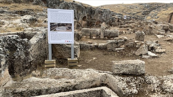 Perre Antik Kenti'ndeki kazılarda 1500 yıllık insan iskeleti bulundu