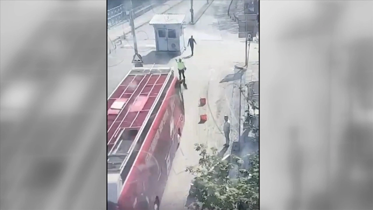 Polisin dur ihtarına uymayan CHP'nin otobüs şoförü hakkında adli kontrol kararı