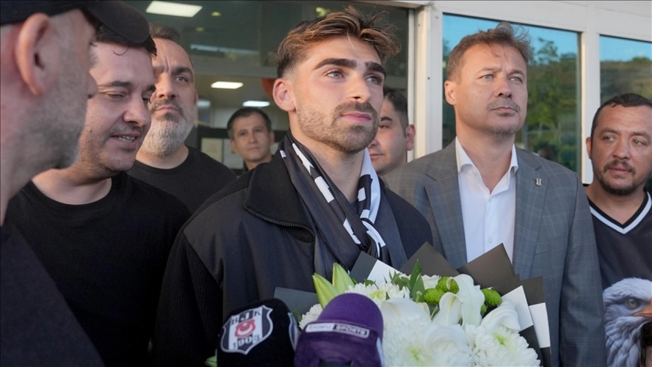 Portekizli futbolcu Jota Silva, Beşiktaş için İstanbul'a geldi