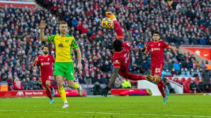 Premier Lig'de Liverpool, Norwich City'yi 3 golle geçti