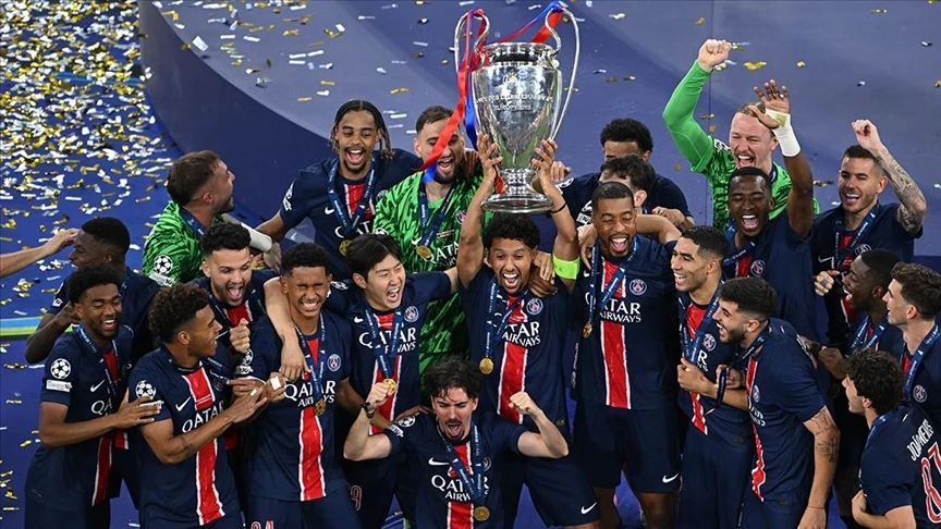 PSG, Inter'i farklı yenerek Şampiyonlar Ligi şampiyonu oldu