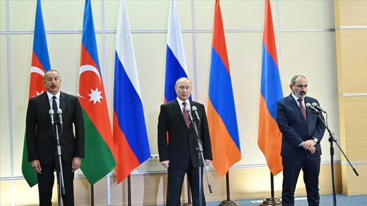 Putin, Aliyev ve Paşinyan, 31 Ekim'de Soçi'de bir araya gelecek