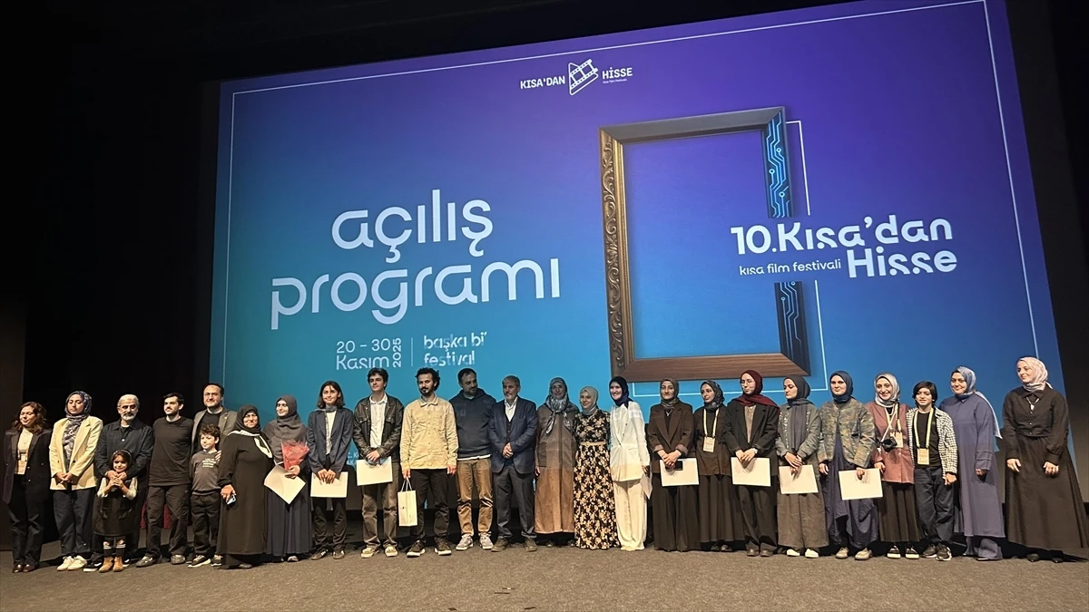 &quot;10. Kısa'dan Hisse Kısa Film Festivali&quot; başladı