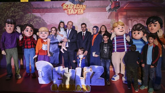 'Rafadan Tayfa' minik sinemaseverlerle buluştu