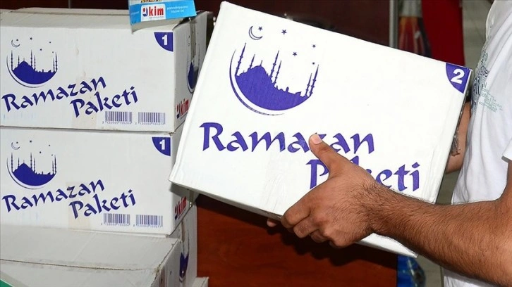 Ramazan ayı erzak kolileri satışta