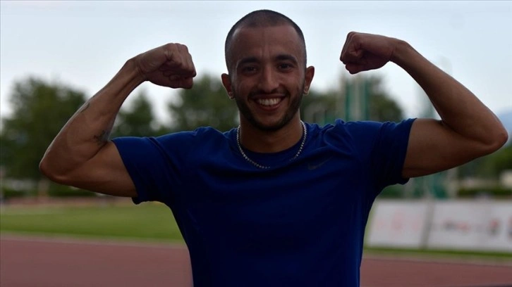 Rekortmen milli atlet Kayhan Özer'in hedefi Akdeniz Oyunları'nda altın madalya