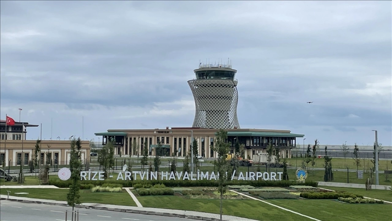 Rize-Artvin Havalimanı'nı ağustosta 127 bin 137 yolcu kullandı