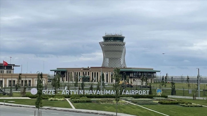 Rize-Artvin Havalimanı'nı ekim ayında 63 bini aşkın yolcu kullandı