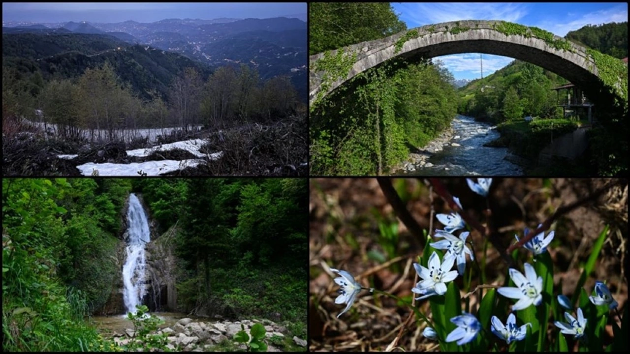 Rize doğal güzellikleriyle ziyaretçilerini bekliyor