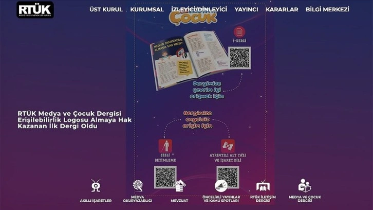 'RTÜK Medya ve Çocuk' dergisi yayına başladı