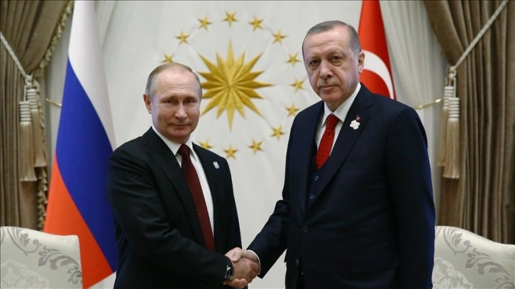 Rusya Devlet Başkanı Putin'den, Cumhurbaşkanı Erdoğan'a 