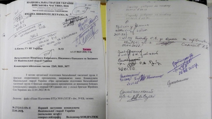 Rusya, Ukrayna'nın Donbas'a bu ay taarruz planladığını iddia eden belgeyi açıkladı