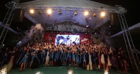 Sabahattin Zaim Üniversitesi ikinci mezunlarını verdi
