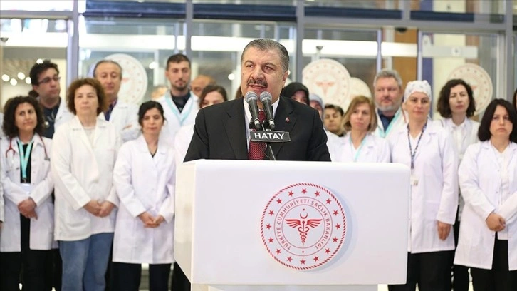 Sağlık Bakanı Koca: Hatay'ın sağlık hizmet ihtiyacını karşılayacak hastaneleri hızla devreye al