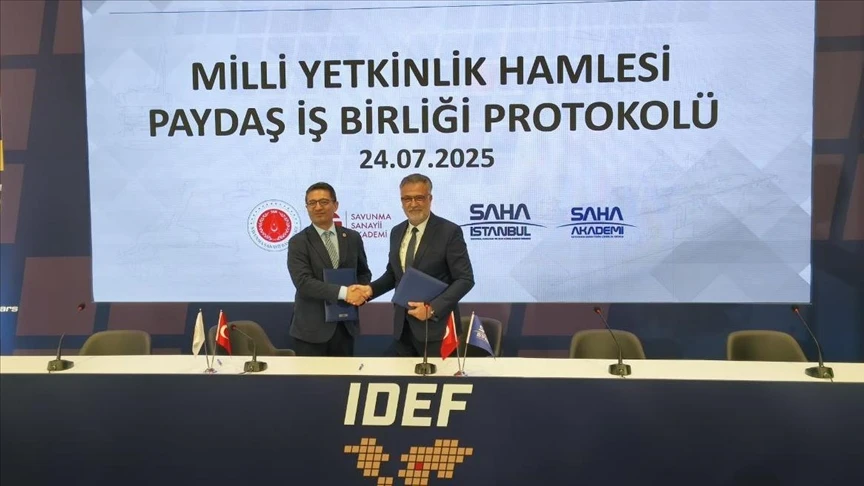 SAHA İstanbul, IDEF 2025'te 218 üyesiyle boy gösterdi