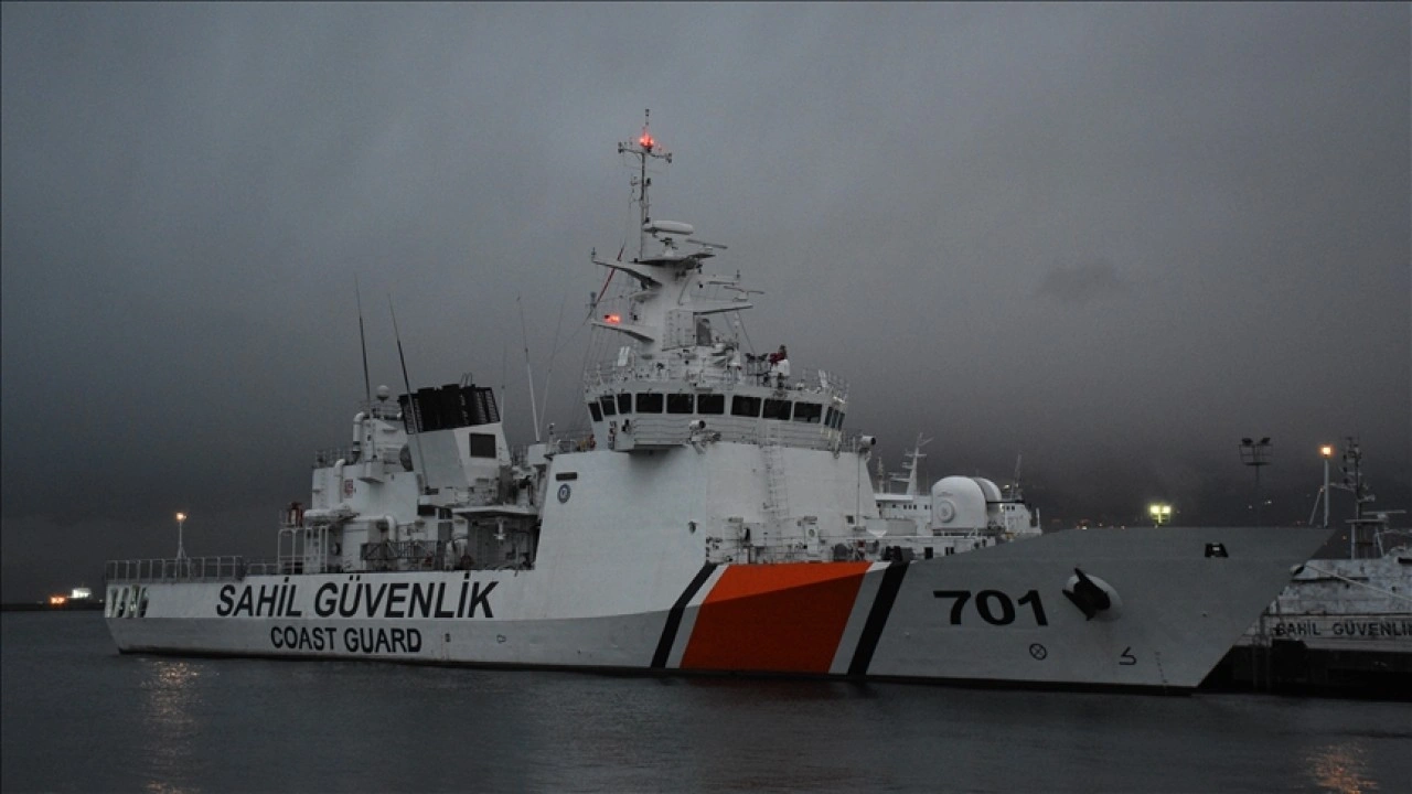 Sahil Güvenlik yılbaşında da görev başında