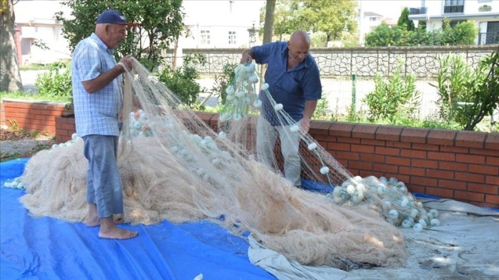 Sakarya'da balıkçılar 