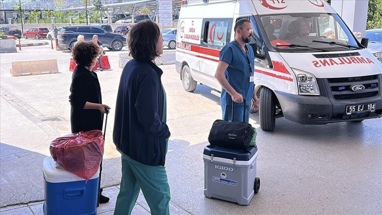 Samsun'da beyin ölümü gerçekleşen gencin organları 6 hastaya umut oldu
