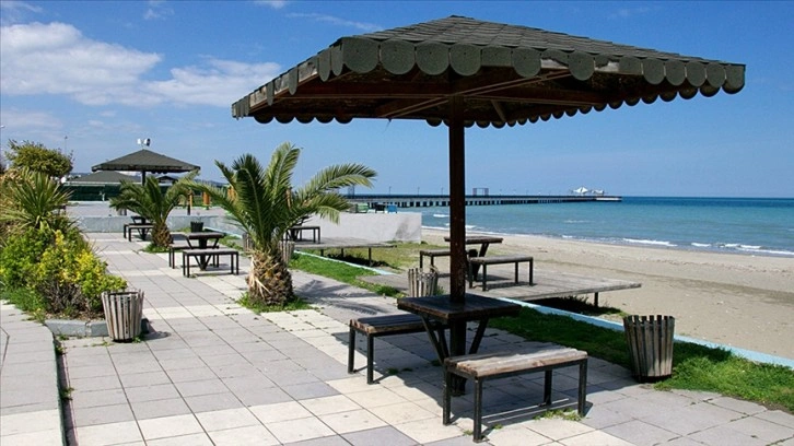Samsun'da 13 plajda mavi bayrak dalgalanıyor