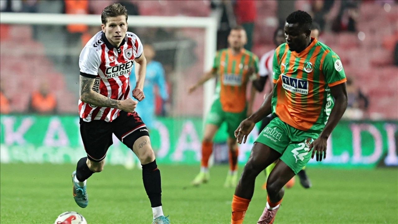 Samsunspor ile Corendon Alanyaspor berabere kaldı