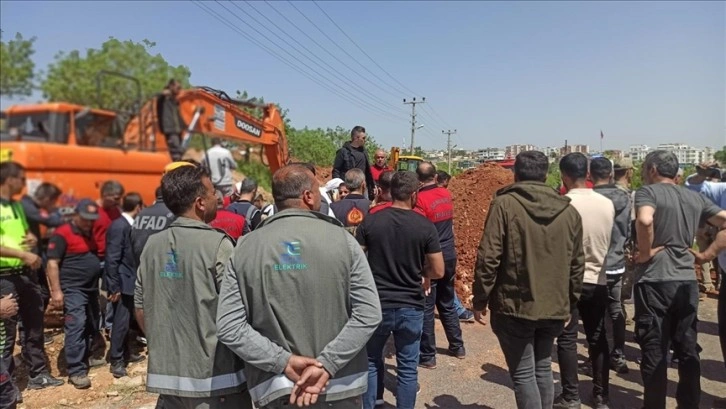 Şanlıurfa'da göçük altında kalan işçi öldü