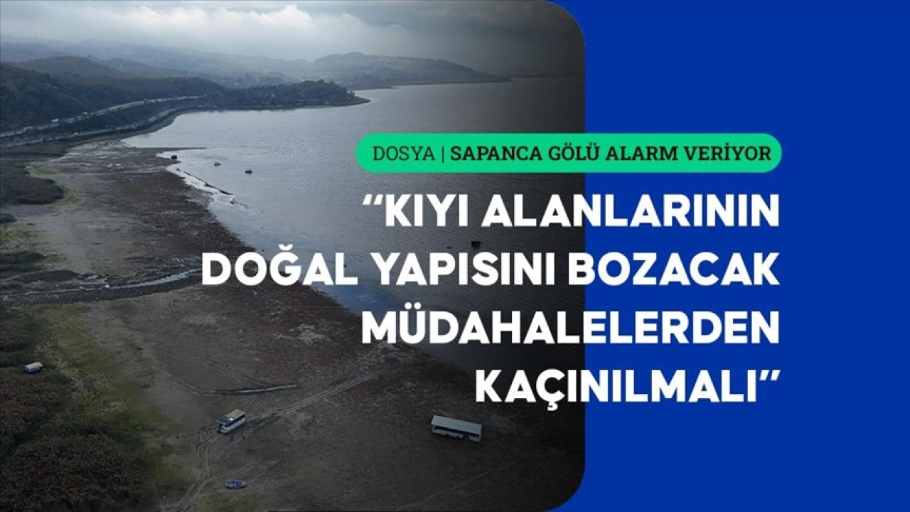 Sapanca G&ouml;l&uuml;'ndeki su &ccedil;ekilmesi domino etkisiyle biyo&ccedil;eşitliliği baskı altına alıyor