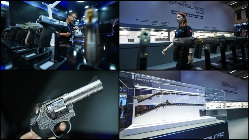 Sarsılmaz, IDEF 2025'te deneyim alanlarını ziyaretçilere sundu