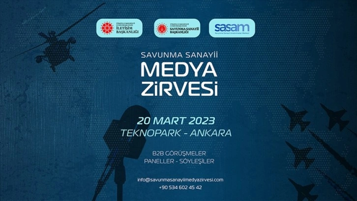 Savunma Sanayii Medya Zirvesi 20 Mart'ta Ankara'da düzenlenecek