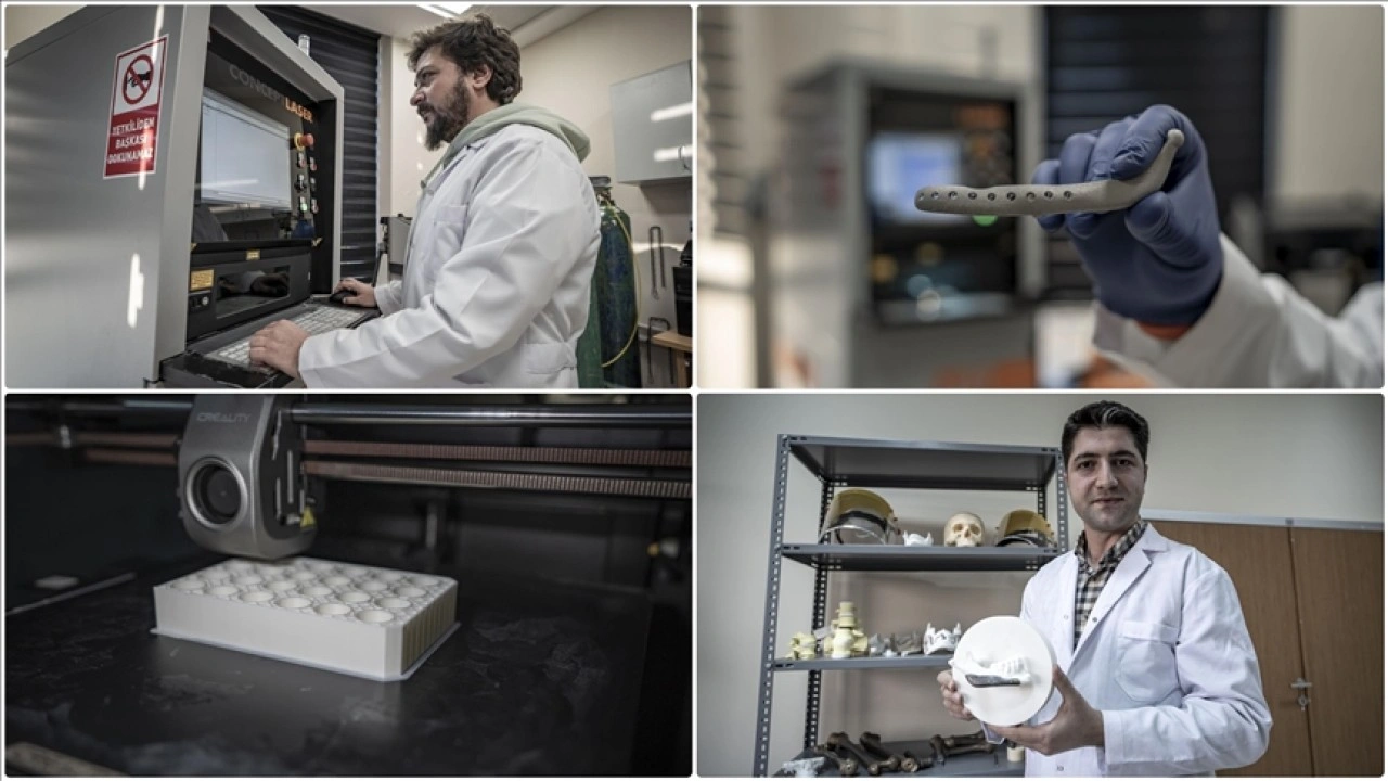 Savunma ve havacılığın yeni nesil parçaları Erzurum Teknik Üniversitesinde üretiliyor