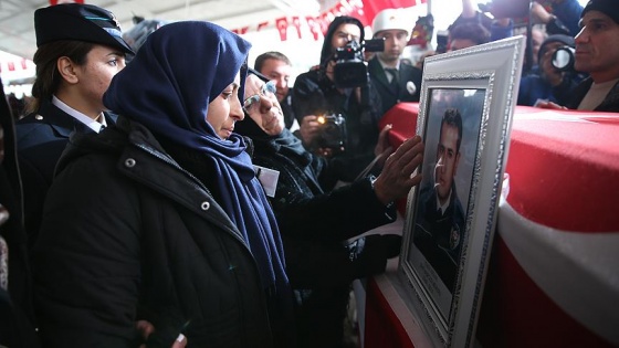 Şehit Başpolis Arslan, son yolculuğuna uğurlandı