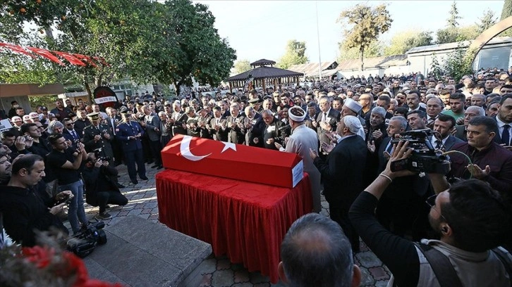 Şehit Piyade Komando Binbaşı Duman, Adana'da son yolculuğuna uğurlandı