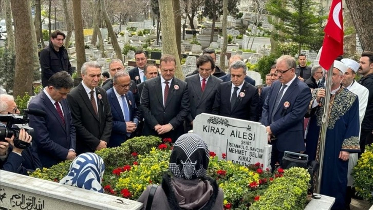 Şehit Savcı Mehmet Selim Kiraz, kabri başında anıldı
