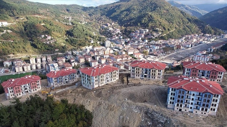 Selden etkilenen Bozkurt'ta konut ve iş yeri anahtarları aralıkta teslim edilecek